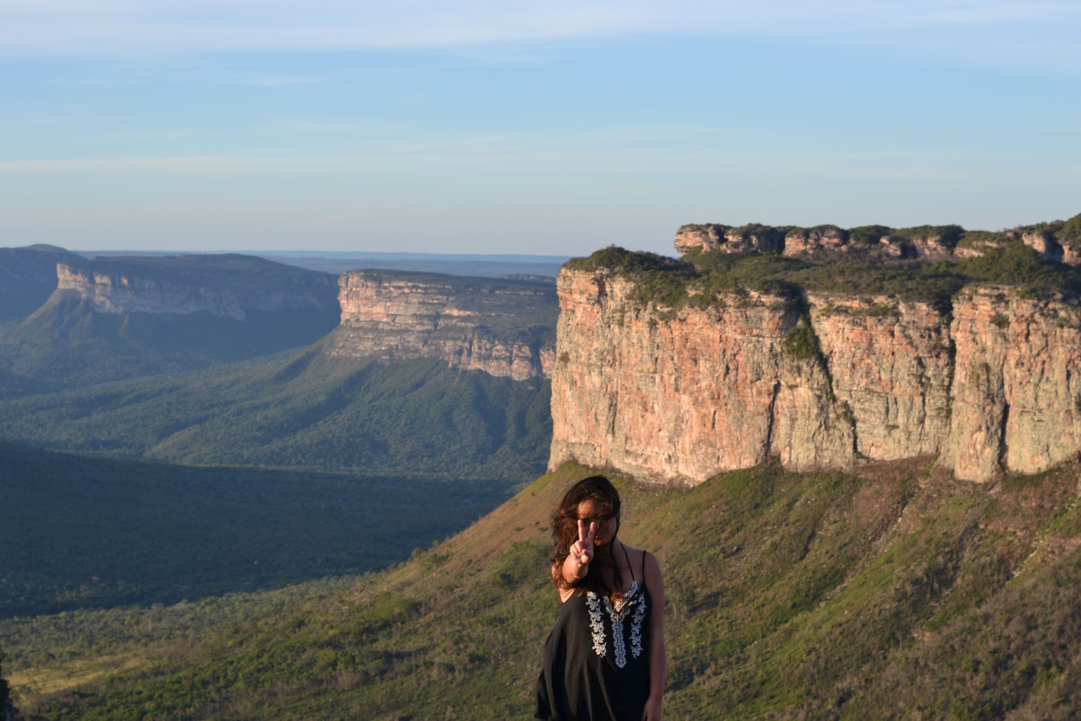 Vista do alto do Morro do Pai Inácio, na Chapada Diamantina